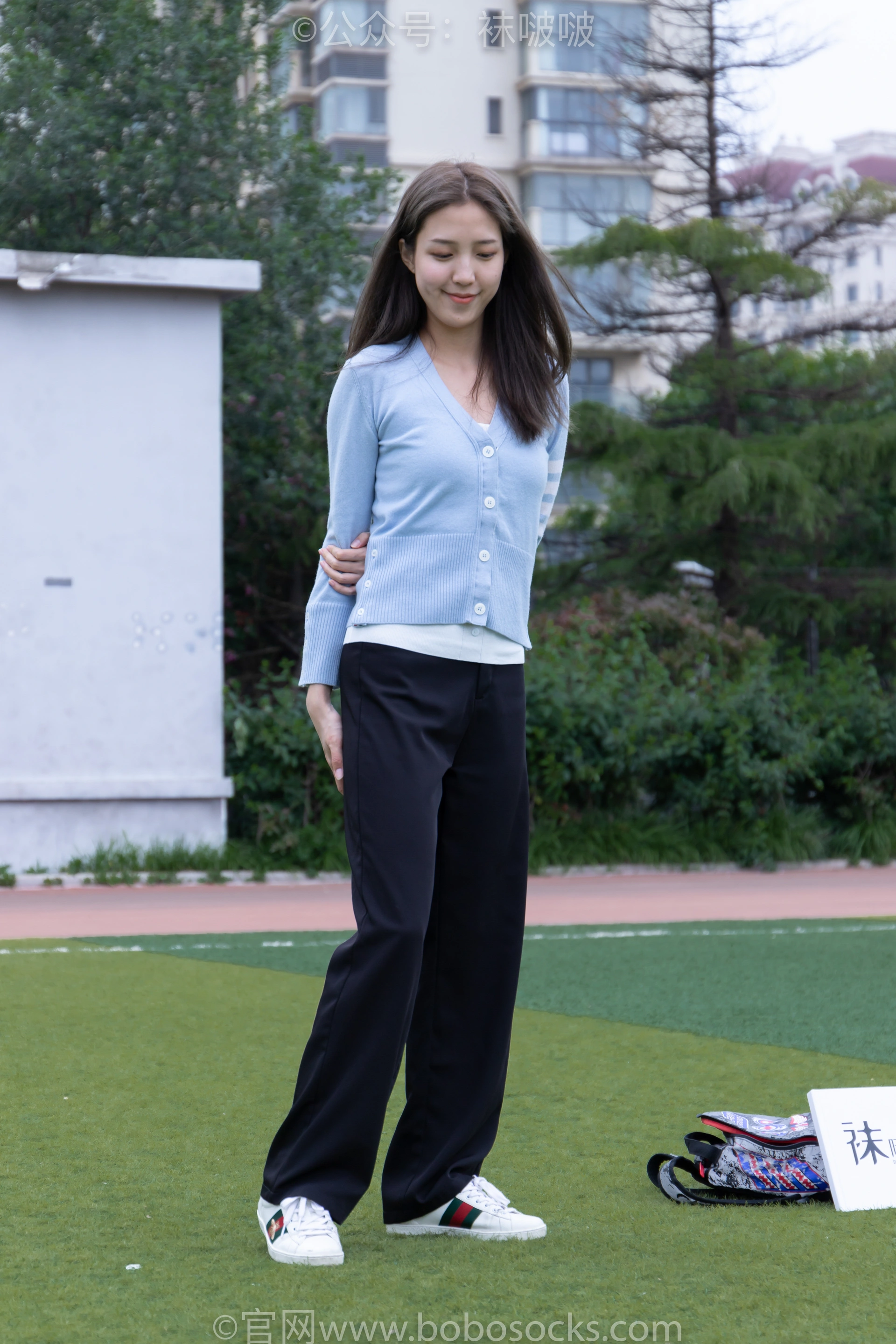 [BoBoSocks袜啵啵]NO.021 泡芙-板鞋、白棉袜、裸足 2